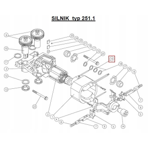Podkładka sprężysta miksera Zelmer